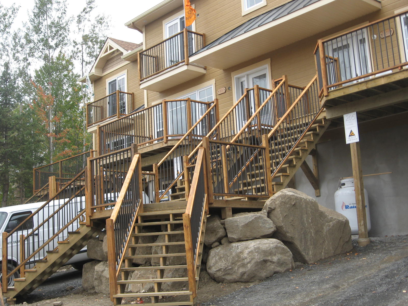 Railings and balconies